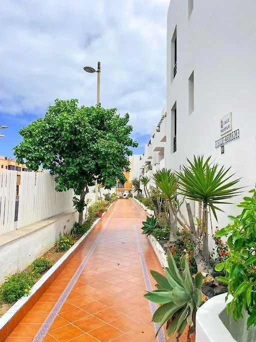 Apartamento Oceano Azul Luminoso 50 Metros Del Mar En Centro Corralejo